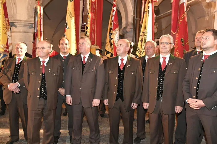Die Sängerrunde St. Peter-Edling.