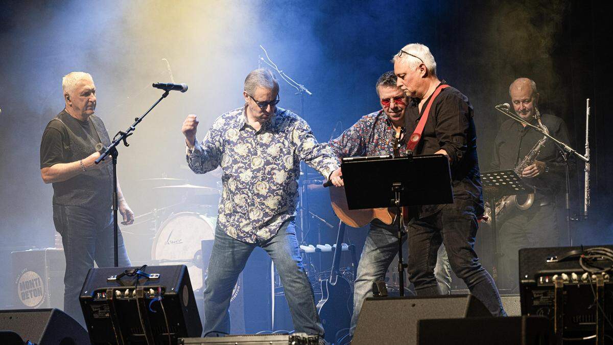 Thomas Schreiber, Anton Matosic und Hans Krankl heizten im Forum Kloster ein