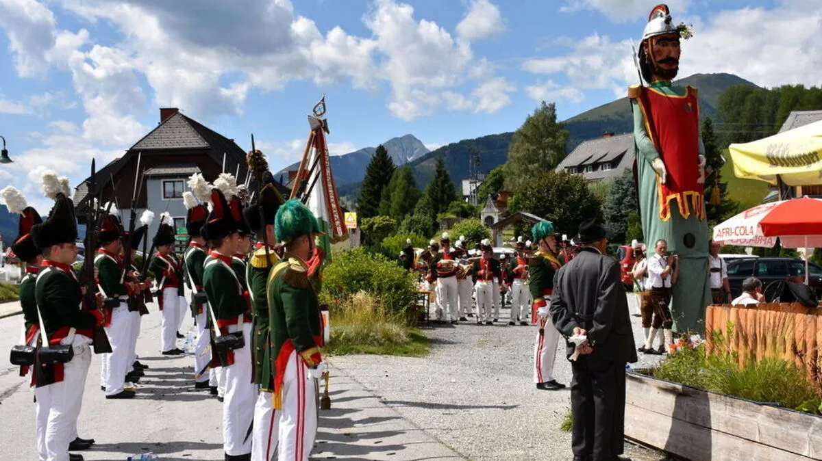 In Krakaudorf findet wieder der beliebte Samsonumzug statt