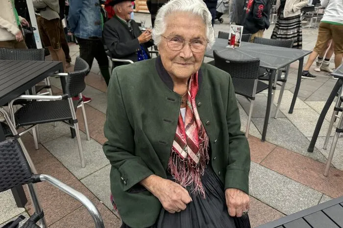 Christine Hafellner (95) schrieb das Gösser Kirtagsgedicht