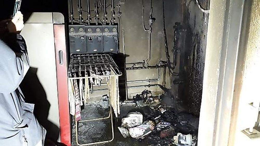 Die Feuerwehr konnte verhindern, dass sich der Brand im Haus ausbreitete