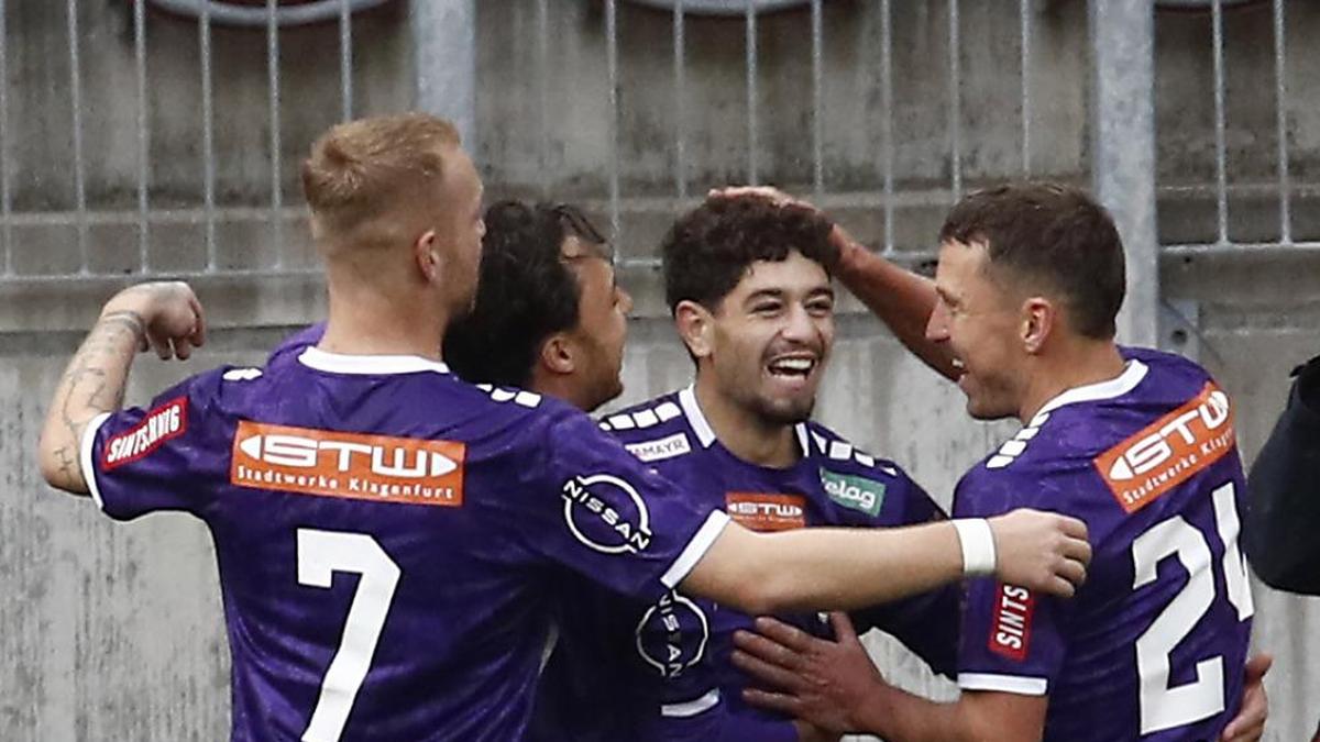 Die Violetten gastieren kommenden Sonntag bei Rapid