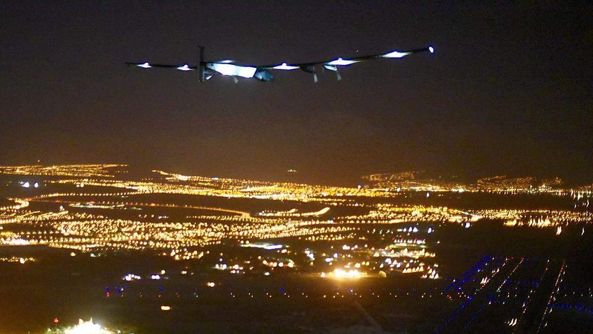 Landeanflug auf Hawaii