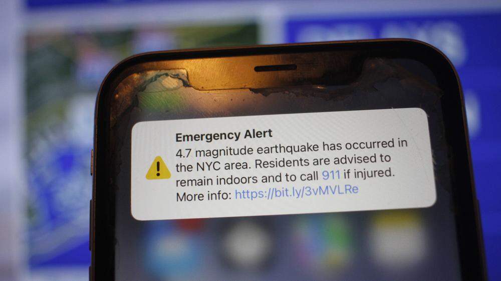 In New York wurde ein Erdbeben registriert 