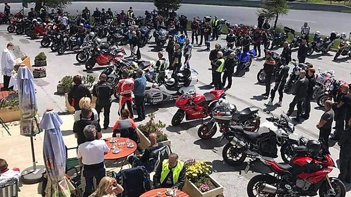 Im Anschluss an die Demonstration findet am Gaberl die Motorradsegnung (mit Sicherheitsabstand) statt