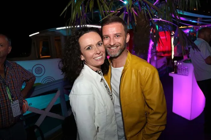 ORF-Kärnten-Moderator Marco Ventre, selbst erfolgreich als Schlagerstar, mit Babsi Koitz