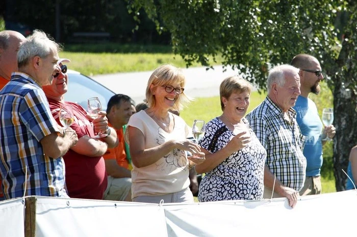 ...sehr zur Freude der zahlreichen Gäste und Besucher am Biotopgelände.