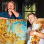 Fotograf Jens August und Teppichhändler Michael Pöllinger machen gemeinsame Sache