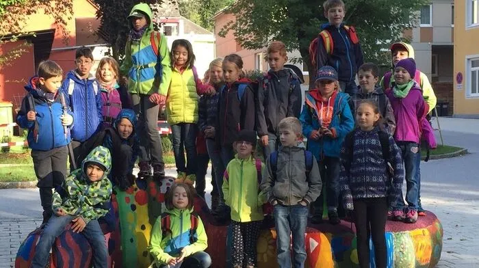 Schüler aus der Volksschule Deutschlandsberg