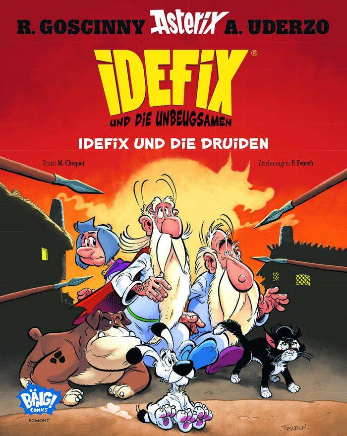 M. Choquet/ P. Fenech. Idefix und die Unbeugsamen - Idefix und die Druiden. Egmont Bäng! Comics, 72 Seiten, 10,95 Euro. 