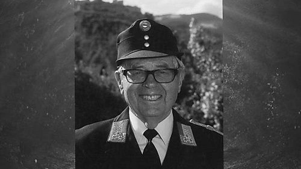 Simon Hribernik widmete sein Leben auch der Feuerwehr