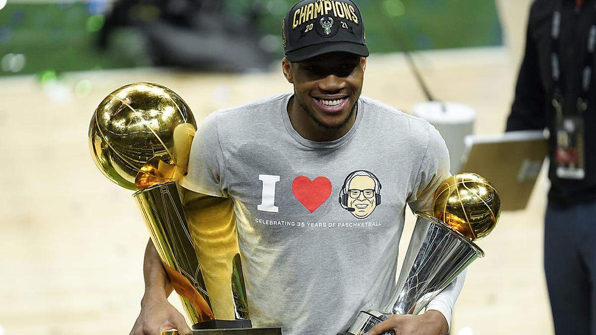 MVP Giannis Antetokounmpo