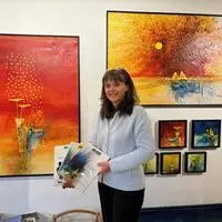 Margit Walter betreibt ein Kunstversandhaus