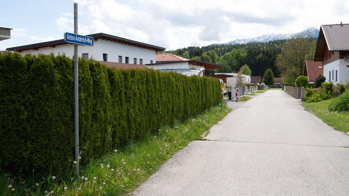 Mehrere Straßen sollen Erklärungen erhalten. Auch der Anton-Anderluh-Weg