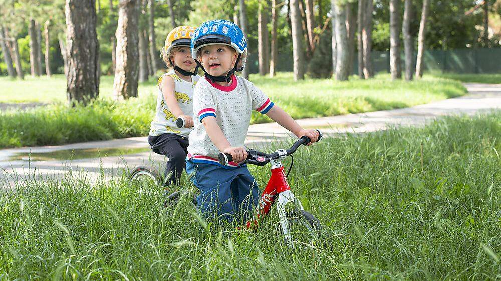 Begehrt, aber rar: Kinderräder von Woom. Ab April soll sich die Lage entspannen
