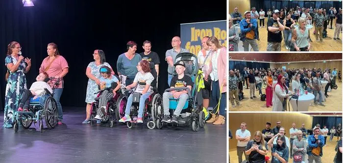 Die Freude bei der Spendensummen-Bekanntgabe war groß