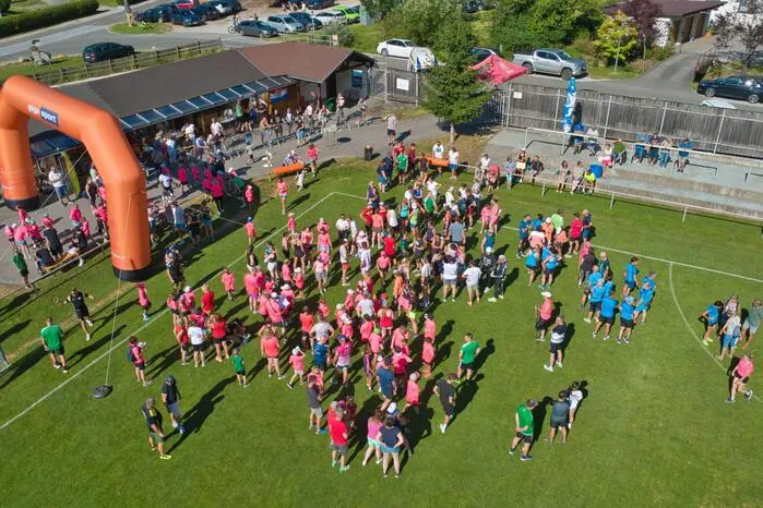 Aus einer spontanen Idee heraus entstand ein sportliches Großevent, das rund 400 bis 500 Besucher anlockte.