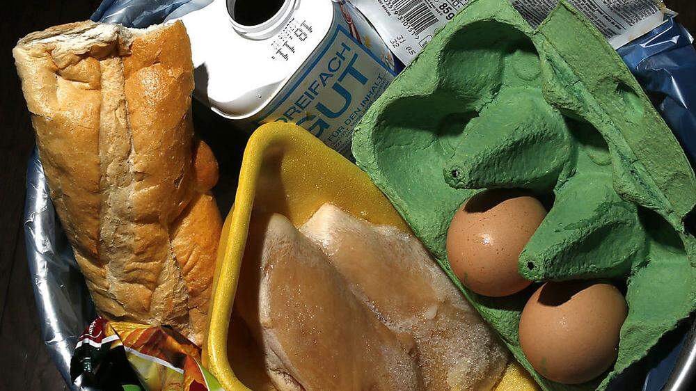 Vor allem schnell verderbliche Lebensmittel landen im Müll