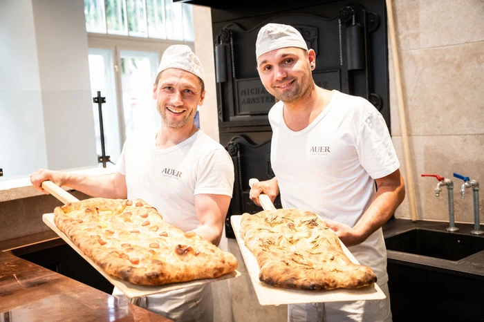Einer der Schwerpunkte im neuen Café: luftig-lockeres Foccacia in verschiedenen Varianten.