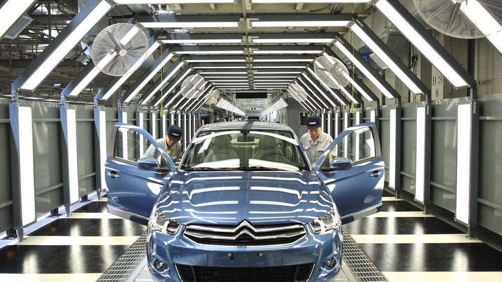 Produktion bei Dongfeng Peugeot Citroen Automobiles 