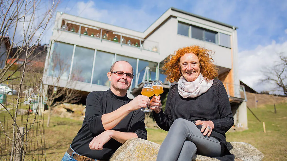 Rosemarie und Rudolf Malle bauten eines der ersten Passivhäuser in Kärnten