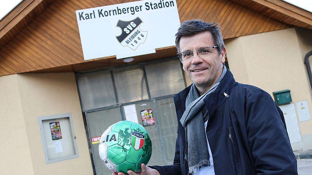 Karl Liesnig (57) aus Ebersdorf ist der neue Obmann des SVG Bleiburg. Er folgt Daniel Wriessnig