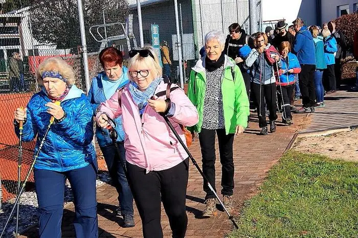 Die beiden Strecken führten über 2,5 und 1,5 Kilometer.
