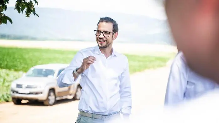 Landesrat Sebastian Schuschnig (ÖVP) möchte mit den Förderungen Impulse für die Wirtschaft vor Ort unterstützen