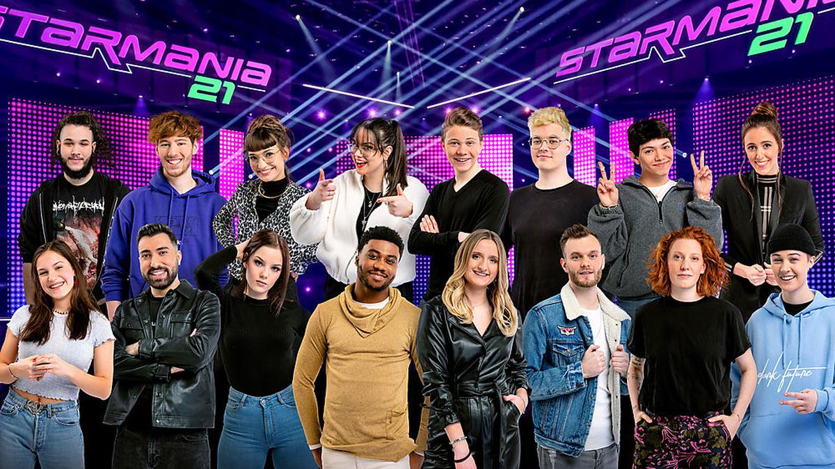 16 Kandidatinnen und Kandidaten haben sich für die erste Finalshow von &quot;Starmania&quot; 21 qualifiziert