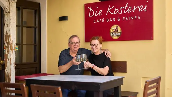 Joachim und Margit Kostwein setzen unter ihrem Lokal „Die Kosterei“ Ende des Jahres einen Schlussstrich