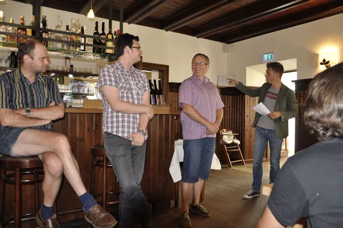 Manuel Šavron, Harald Trippl und Heimo Platzner sind die Referenten des Workshops.