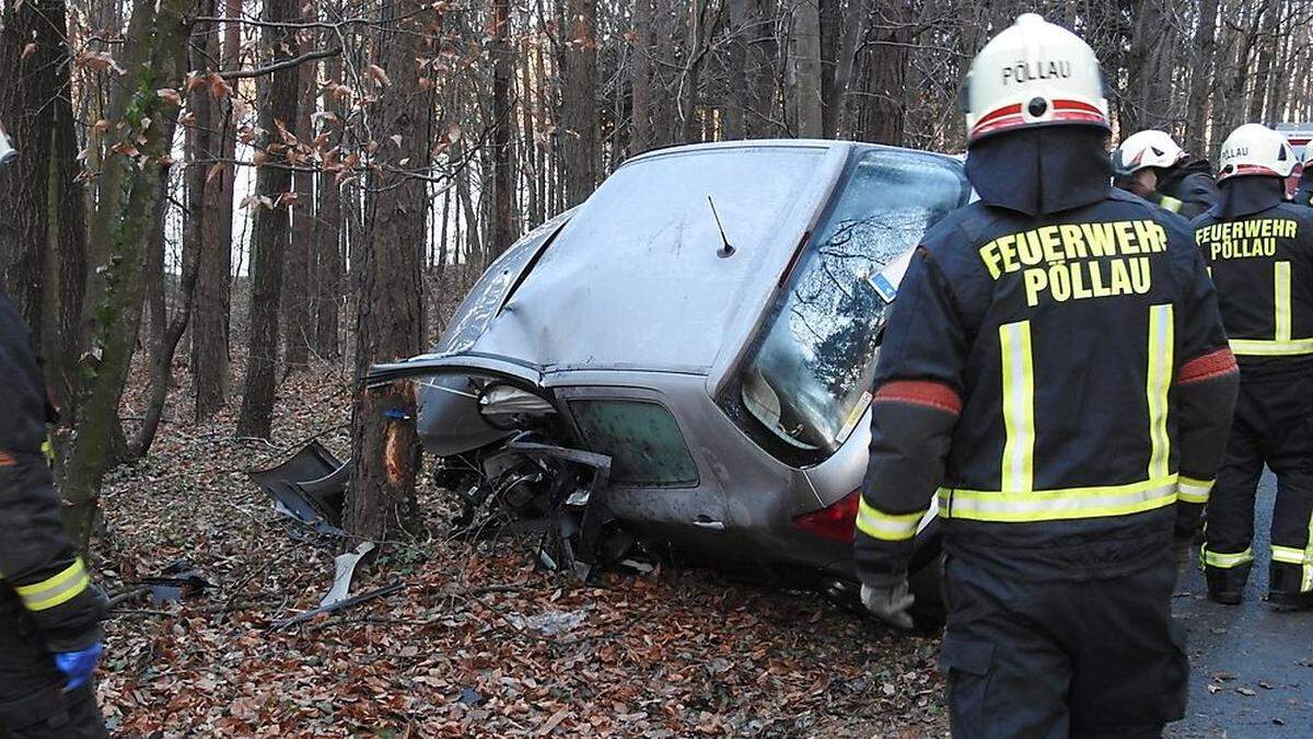 Die Feuerwehr Pöllau im Einsatz 