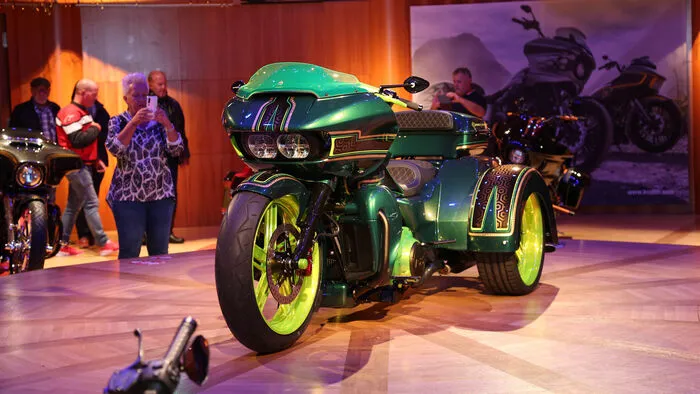 Wegen seiner Custom Bikes wurde Fred Kodlin in die Hall of Fame aufgenommen.
