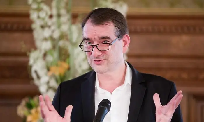 Der ehem. Filmmuseum-Dir. Alexander Horwath am Donnerstag, 21. Juni 2018, anl. der Überreichung des Goldenen Ehrenzeichens für Verdienste um das Land Wien.