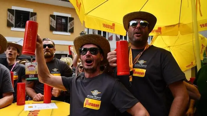 Beste Stimmung herrschte beim Bierstadtfest am 11. und 12. Juli in Murau.