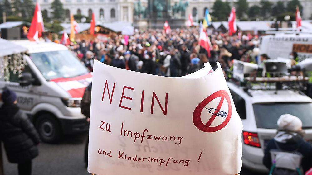 Während der Öffnungszeiten soll am nächsten Wochenende in Wien demonstriert werden