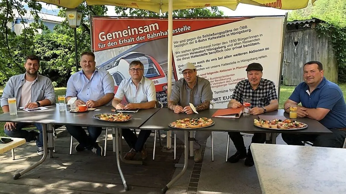 Einige Vertreter der parteiübergreifenden Initiative