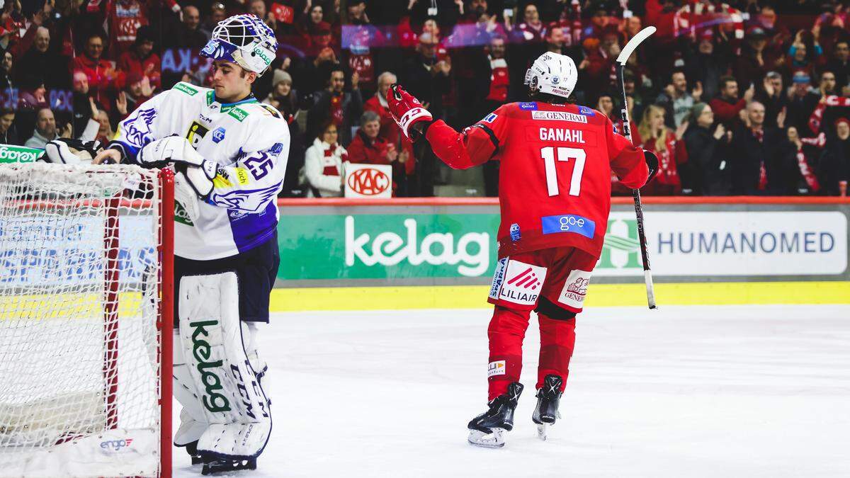 Manuel Ganahl traf in Spiel vier zur Entscheidung