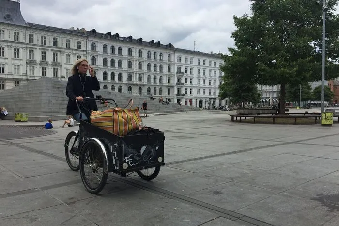 Lastenräder gehören zum gewohnten Bild