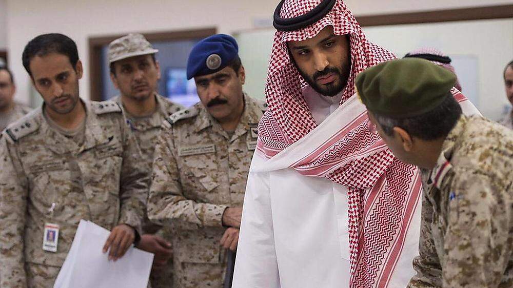 Der saudische Verteidigungsminister Prinz Mohammed