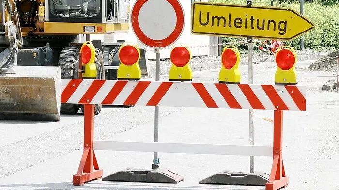 Am Montag starten die Bauarbeiten bei der Südtangente (Symbolfoto)