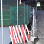 Die Unfallstelle in der Nähe des Kindergartens 