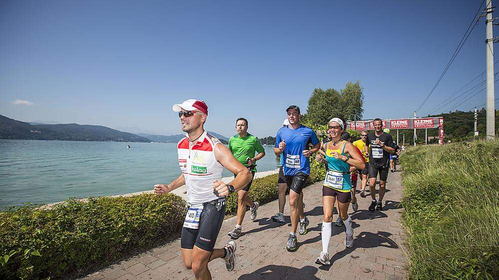 Die neue Strecke vom Kärnten Läuft Halbmarathon bringt Sie näher an den See