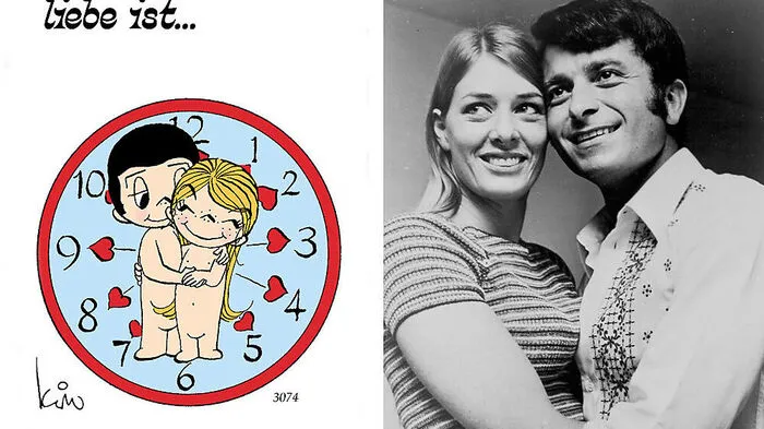 Kim und Roberto Casali: Sie sind die Vorbilder für die „Liebe ist...“-Cartoons