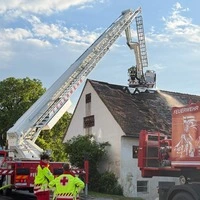 Auch das Rote Kreuz war vor Ort