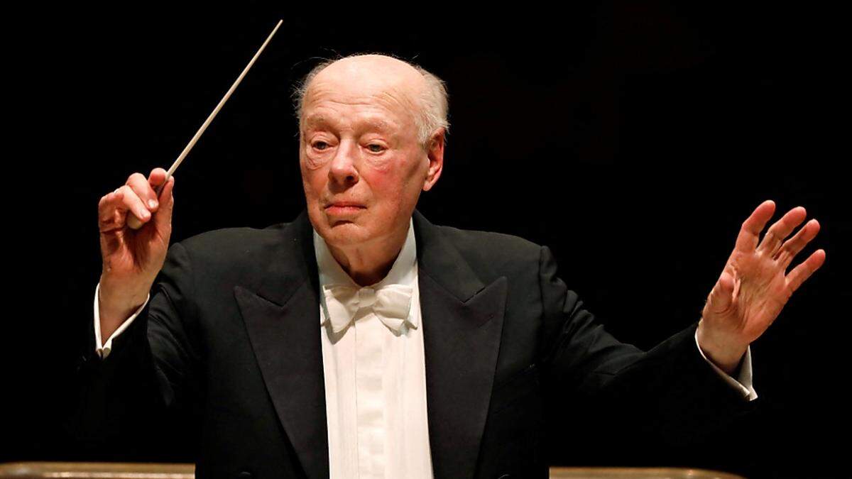 Der niederländische Dirigent Bernard Haitink ist im Alter von 92 Jahren gestorben