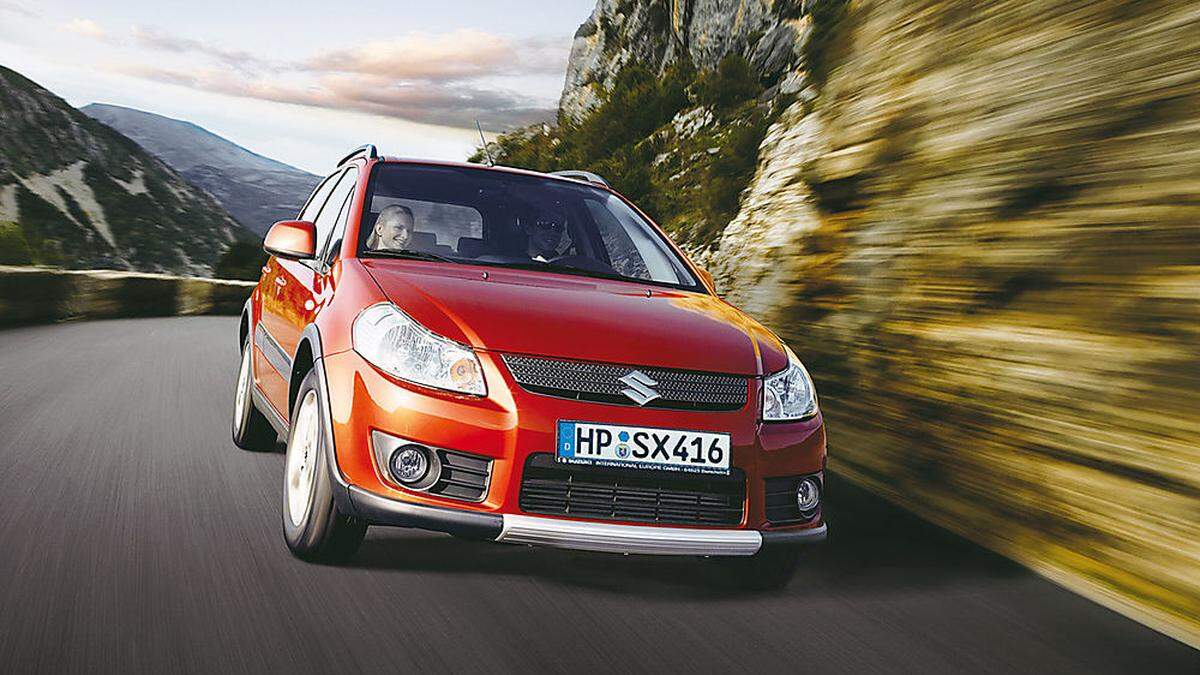 2006 bis 2014: die erste Generation des Suzuki SX4 