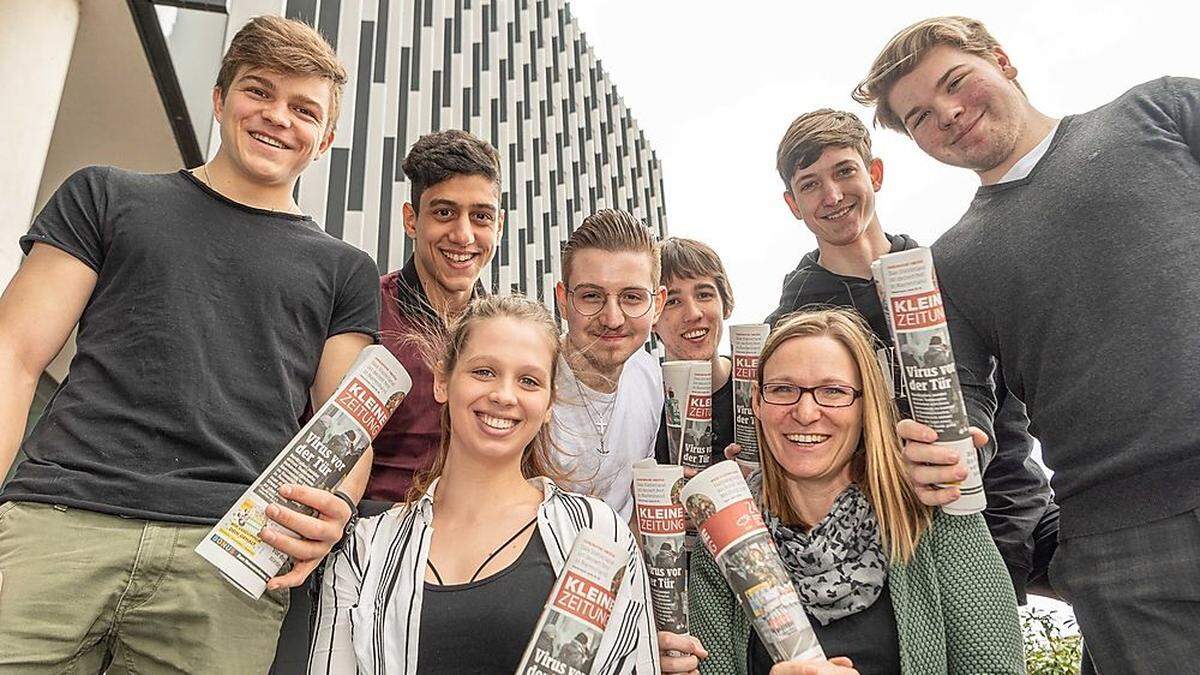 HTL Leoben Schüler machen Zeitung