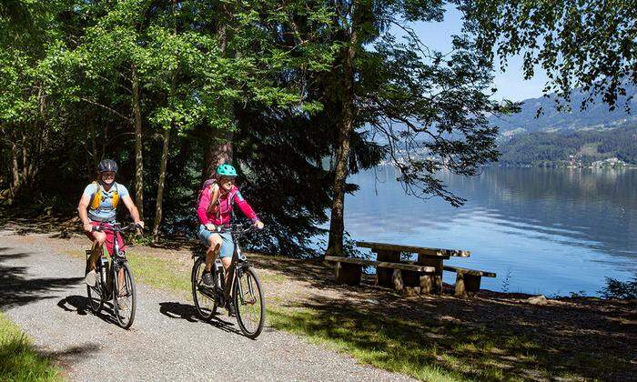 Outdoor-Aktivitäten wie Bike Touren sind in der Region besonders beliebt
