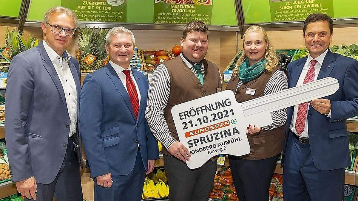 Mathias Spruzina freut sich über seinen neuen Markt